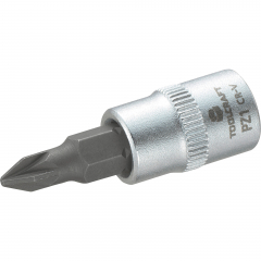 TOOLCRAFT Steckschlüssel-Bit Einsatz 816056 1/4 Länge 37mm,