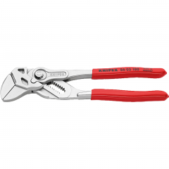 KNIPEX Zangenschlüssel 86 03 180 DIN ISO 5743 180mm Spannweite 35mm,