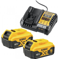 DeWALT Akku-Starter-Set DCB1104P2-QW,