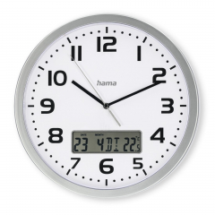 Hama Wanduhr Moorea 00185878 30cm si,