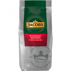 JACOBS Kaffee Bankett Cafe Creme 4055442 ganze Bohne 1kg,