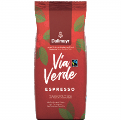 Dallmayr Kaffee Via Verde Espresso 494000001 Bohne 1kg,