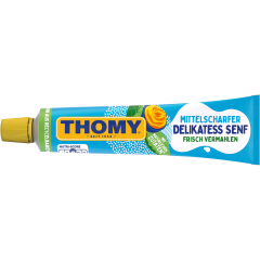 Thomy Delikatess Senf 803756 mittelscharf 130ml,