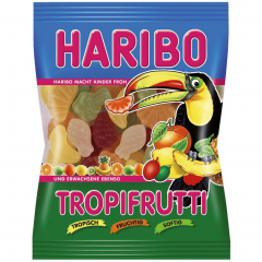 HARIBO Fruchtgummi TROPIFRUTTI 389140 100 g/Pack.,