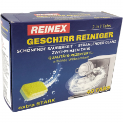 REINEX Spülmaschinentabs 2-Phasen 1012 40 St./Pack.,