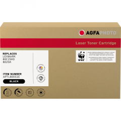 AgfaPhoto Toner APTL800S1E wie Lexmark 80C2SK0 802SK schwarz,