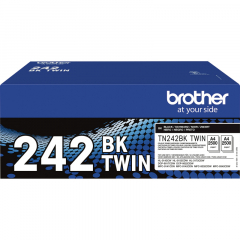 Brother Toner TN242BKTWIN 2.500Seiten schwarz 2 St./Pack.,