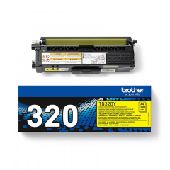 Brother Toner TN320Y 1.500Seiten gelb,