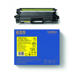 Brother Toner TN821XLY 9.000Seiten gelb,