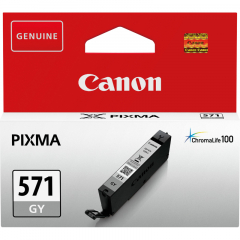 Canon Tintenpatrone 0335C001 CLI571XLGY 11ml grau,