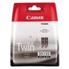 Canon Tintenpatrone 1509B029 PGI35BK schwarz 2St.,