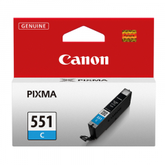 Canon Tintenpatrone 6509B001 CLI551C 7ml cyan,