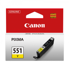 Canon Tintenpatrone 6511B001 CLI551Y 7ml gelb,