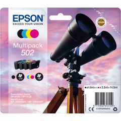 Epson Tintenpatrone C13T02V64010 502 sw/c/m/y 4 St./Pack.,