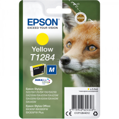 Epson Tintenpatrone C13T12844012 3,5ml gelb,