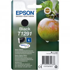 Epson Tintenpatrone C13T12914012 T1291 11,2ml schwarz,