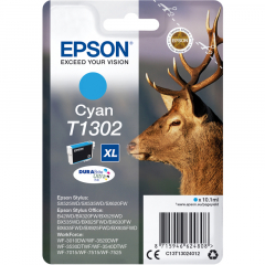 Epson Tintenpatrone C13T13024012 T1302 10,1ml cyan,