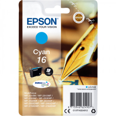 Epson Tintenpatrone C13T16224012 3,1ml cyan,