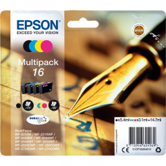 Epson Tintenpatrone C13T16264012 sw/c/m/y 4 St./Pack.,