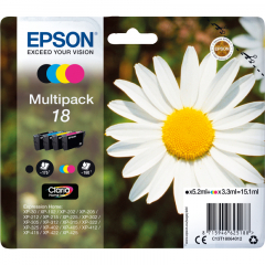 Epson Tintenpatrone C13T18064012 sw/c/m/y 4 St./Pack.,