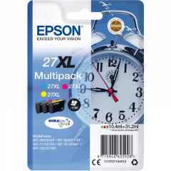 Epson Tintenpatrone C13T27154012 27XL c/m/y 3 St./Pack.,