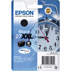 Epson Tintenpatrone C13T27914012 27XXL 34,1ml 2.200Seiten schwarz,