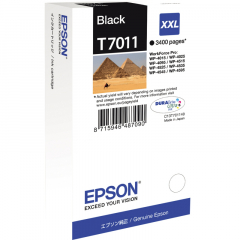 Epson Tintenpatrone C13T70114010 T7011 3.400Seiten 63,2ml schwarz,