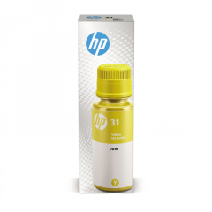 HP Tintenflasche 1VU28AE Nr.31 70ml gelb,