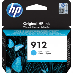 HP Tintenpatrone 3YL77AE 912 315Seiten cyan,