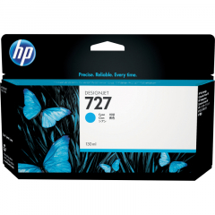 HP Tintenpatrone B3P19A 727 130ml cyan,