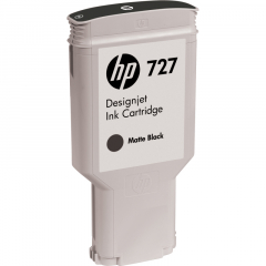 HP Tintenpatrone C1Q12A 727 300ml mattschwarz,