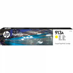 HP Tintenpatrone F6T79AE 913A 3.000Seiten gelb,