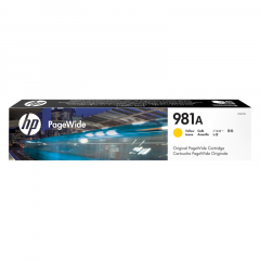 HP Tintenpatrone J3M70A 981A 6.000Seiten gelb,