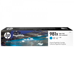 HP Tintenpatrone L0R09A 981X 10.000Seiten cyan,