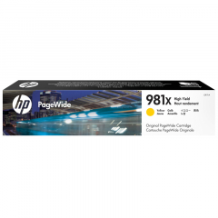 HP Tintenpatrone L0R11A 981X 10.000Seiten gelb,