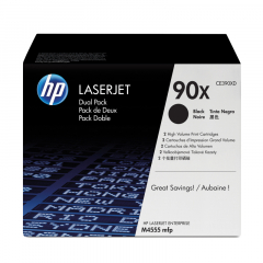 HP Toner CE390XD 90X 24.000Seiten schwarz 2 St./Pack.,