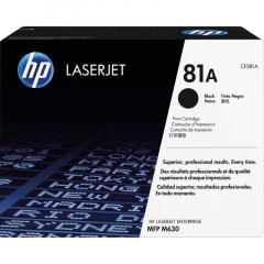 HP Toner CF281A 81A 10.500Seiten schwarz,