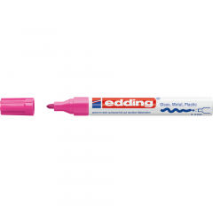 edding Lackmarker 750 4-750-9-009 2-4mm Rundspitze permanent rosa,