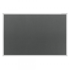 magnetoplan Textilpinnwand SP 1415001 150x100cm grau,