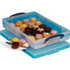 Really Useful Box Aufbewahrungsbox 10C 34x8,5x52cm 10l transparent,