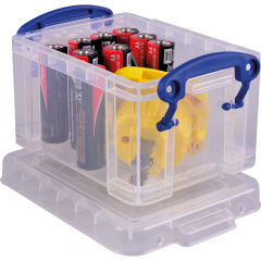 Really Useful Box Aufbewahrungsbox 3C 24,5x16x18,5cm 3l transparent,