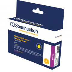 Soennecken Tintenpatrone 82203 wie Epson C13T70244010 T7024 gelb,