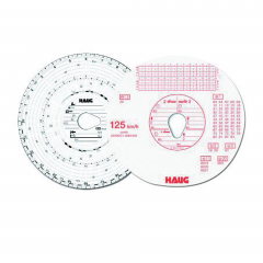 HAUG Tachoscheibe 125km/h Kombi 125 100 100 St./Pack.,