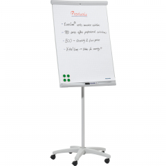 Franken Flipchart U-Act! Line Mobil FC91 70x100cm weiß,