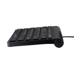 Hama Tastatur SL720 Slimline Mini 00182667 schwarz,