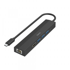 Hama USB-C-Hub Multiport 00200144 6Ports,