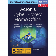 Acronis Cyber Protect Home Office HOGASHLOS Essential1 Jahr 5Comp,