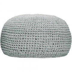 BEST Sitzkissen Pouf Ronda 69455020 55x55x41cm soft blue,