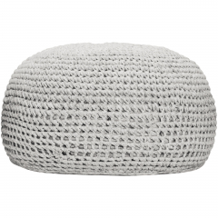 BEST Sitzkissen Pouf Ronda 69455058 55x55x41cm light grey,