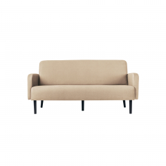 Paperflow Sofa LISBOA LC3PT.01.12 3Sitzer Stoff sw/el,